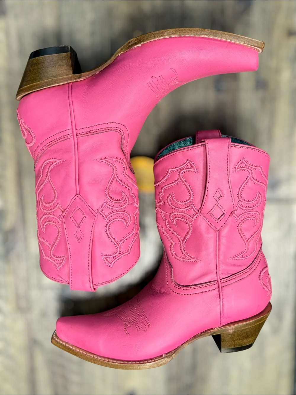 Corral - Women's Embroidery Ankle Western Boots 6.5 - Picture 3 of 7